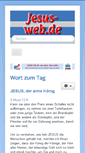 Mobile Screenshot of jesus-web.de